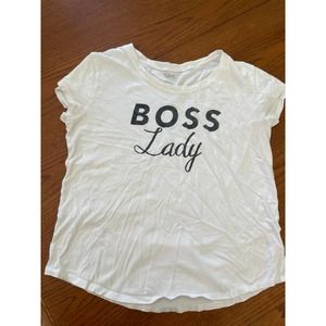 Boss Lady Short Sleeve Shirt Size L